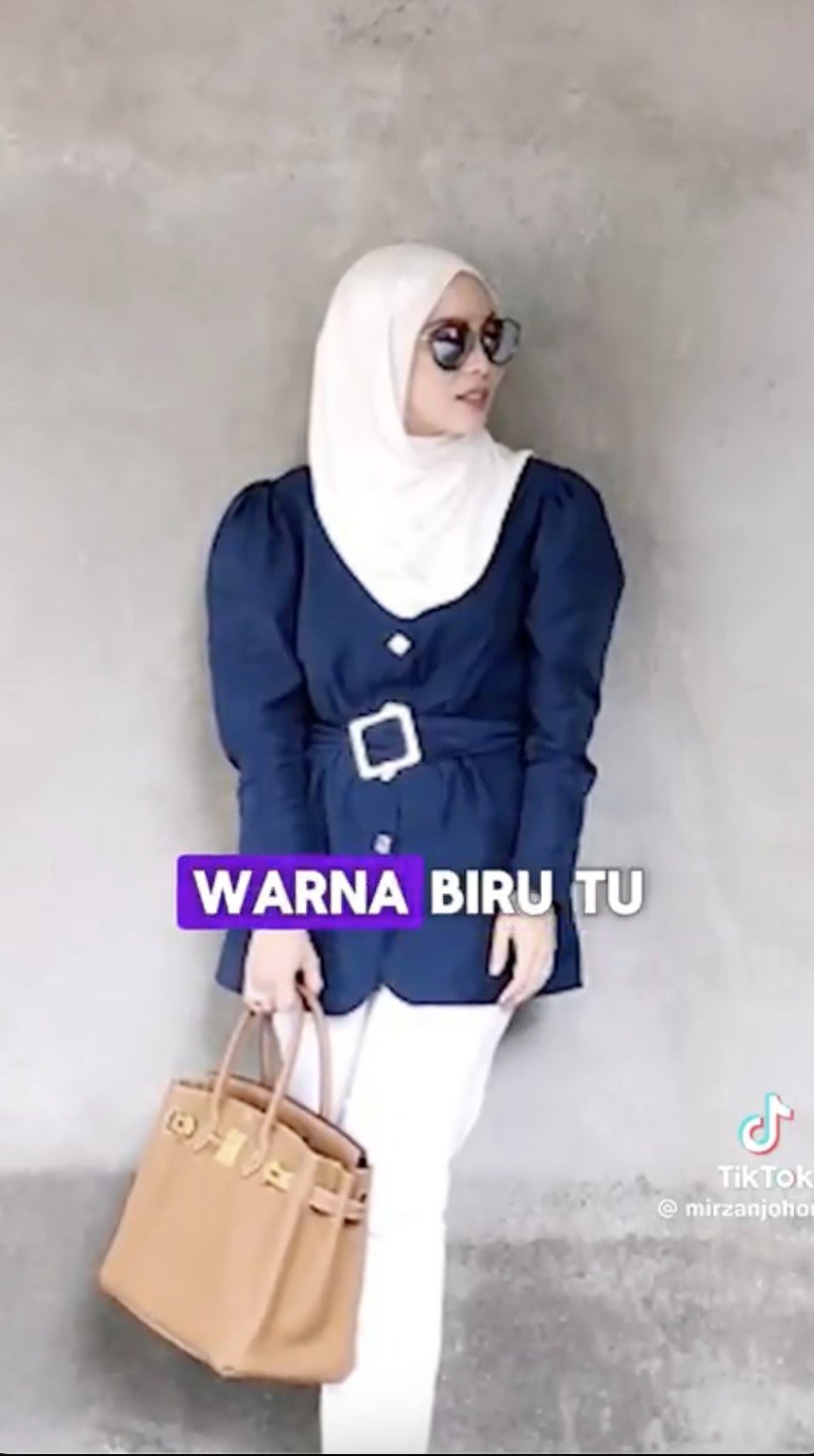 beg Hermes Birkin milik Vivy Yusof